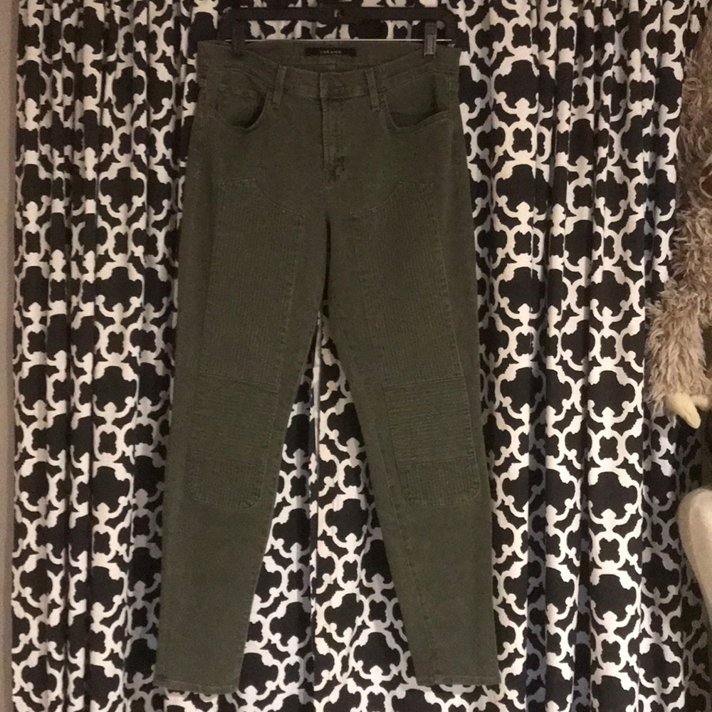 J Brand Black Label Army Green Skinny for SALE!